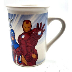 Marvel AVENGERS Assemble Mug 10 Ounce 2014 Hulk Thor Captain America Iron Man